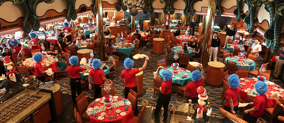 Carnival Valor - Green Eggs & Ham Breakfast